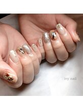アイビーネイル(ivy-nail)/ベージュ系ニュアンスネイル♪