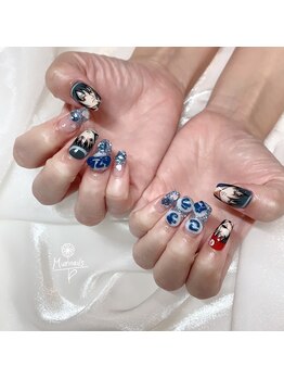 マムネイル 麻布十番(mumnails)/痛ネイル3Dコース