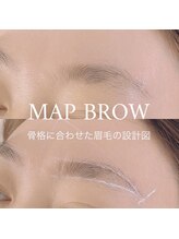 アクア(AQUA)/マップブロウ　眉毛デザイン