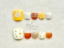 3月フットネイル定額【Spring】