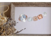 FASTNAIL松戸駅西口店【パラジェル/ジェルネイル専門/定額/マグネット/フットネイル】/フット　スタッズ　【11694】