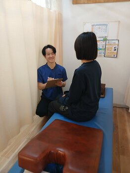 品川接骨院/お悩みの箇所を丁寧にヒアリング