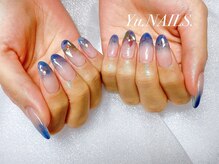 ユーネイルズ 恵比寿(Yu.NAILS.)/韓国ネイル◎ホログラデーション
