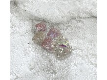 アンドネイルアンドビューティー(&NAIL and Beauty)/フットストーン敷き詰めネイル