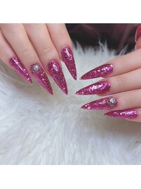 キラキラネイル