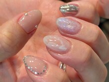 ファンクションネイルズ 表参道 原宿(FUNCTION NAILS)/ホワイト ニュアンス