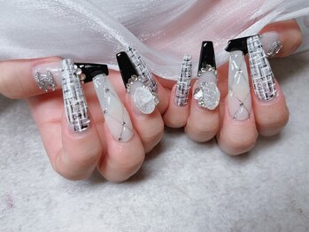 スノーネイルサロン 新宿店(Snow nail salon)/ツイード/キルティング