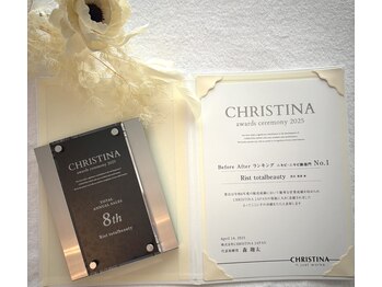 リスト(Rist TOTAL BEAUTY)/2025総合売上ランキング全国8位