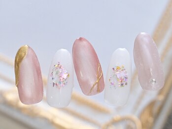 プリュム(Plume)の写真/手元から気分UP♪ワンカラー/グラデーションどんな場面でも馴染むマオジェルで似合わせネイル☆