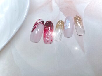 ハッピービューティー(Happy Beauty)/バレンタインネイル