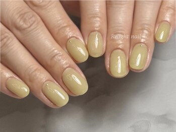 リライトネイル(Relight nail)/バターイエロー×ワンカラー
