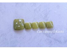 キャンアイドレッシー 香椎店(Can I Dressy)/【フット】定額ネイル◆¥5000