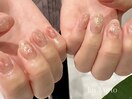 ニュアンスネイル／ピンクネイル
