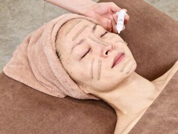 ソワイユ 東銀座店(Soyeux)の写真/未来の自分へ美肌貯金★特許取得の塗るHARIで根本からの肌変化を実感◎【VOSサロンケア】