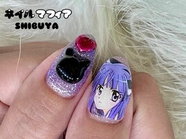 推しネイル/キャラネイル/渋谷