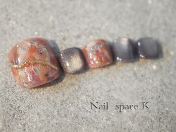 ネイルスペースK 皆実町店(Nail space K)/おすすめフット design