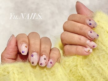 ユーネイルズ 恵比寿(Yu.NAILS.)/韓国◎ホログラム◎フラワー