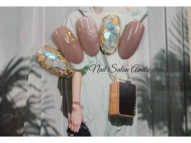 ▽シェルキラキラ×nuancenail*.