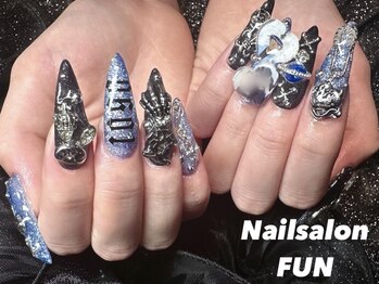 ファン(FUN)/★チップ10本アート乗せ放題