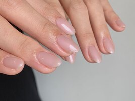 美爪ワンカラーネイル