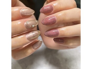 スティラ サポ ネイルアンドアイラッシュ(Stilla SAPO Nail&Eyelash)/オーダーネイル ¥6800～/Rie