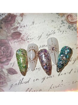 ジウェルニ(Giverny)/魚座ネイル