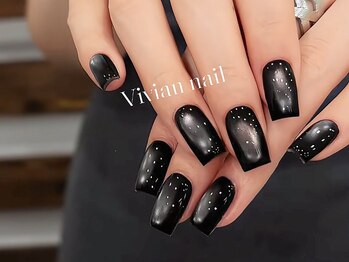 ヴィヴィアン 池袋西口店(Vivian)の写真/高品質×低価格がウリのVivian nail salon♪ミラー/マグネット/ニュアンスなど種類豊富にご用意あり◎