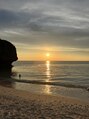 アジエスタ 那覇国際通り店(ASIESTA) 夕日はいいですね