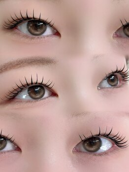 クレセント 小山店(Crescent)の写真/【自まつ毛が伸びたような印象へ◎】トレンド最先端eyelash salon“Crescent”で可愛いお目元に導きます♪