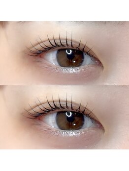 シャイナ(Shaina)の写真/【ナチュラルな目元へ】自まつ毛活かす高技術◇パリジェンヌ×似合わせ眉で自然なパッチリEYEへ♪
