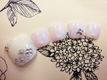 ネイルサロンレアリッチ 銀座店(Rare Rich)/フット定額コース￥8990色変更OK