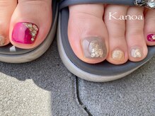 ネイル カノア(Nail Kanoa)/デザインフット　7700円