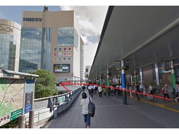 ヘイリーブロウ 溝の口店/【1】道案内