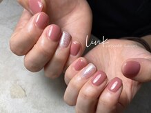 リンク(link)/ワンカラーネイル