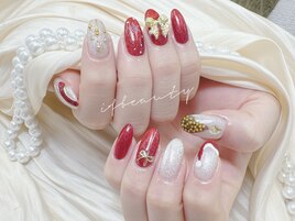 クリスマスネイル