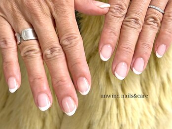 アンワインド ネイルアンドケア(unwind nails&care)/フレンチネイル
