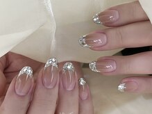 ～韓国ネイル★ハートパーツ～ &nbsp;深海ネイル/夕焼けネイル/水光マグネットネイル/シルバーラメ/シロップ地雷