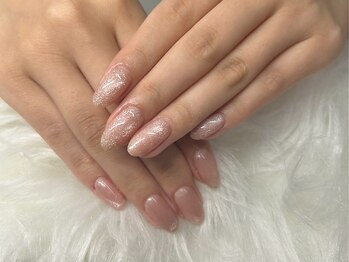 トップネイル ハママツ(TOP NAIL HAMAMATHU)/ラメワンカラー