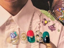 ぽつぽつネイル