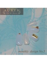 アウリン(AURYN)/７月限定monthly &nbsp;design No,5