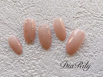 ディアリリー(Dia Rily)/シンプルオフィスネイル/ドット