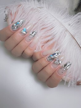 サムズアップネイル(thumbs up nail)/スカルプ長さ出しやり放題