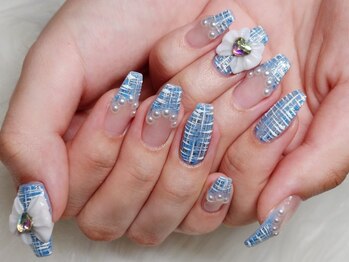 ネイルアンドリラクゼーション マーブル(MARBLE)/つけ放題¥7700