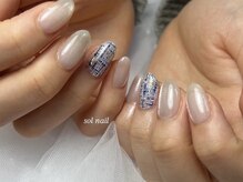ソルネイル(sol nail)/★春ツイード★