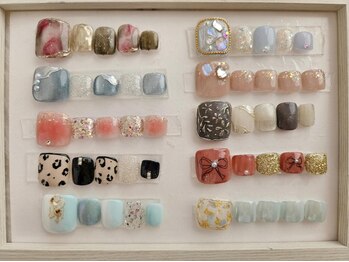 ホワイトジム(White Gym)/フットネイル定額デザイン7000円