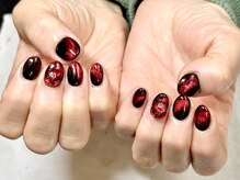 ボーホーネイルズコレクション(BOHO NAILS COLLECTION)/HAND:やり放題コース+3Dスワロ