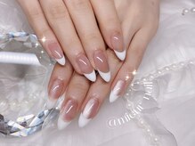 ミュールネイル(mieur nail)/キラキラフレンチ♪