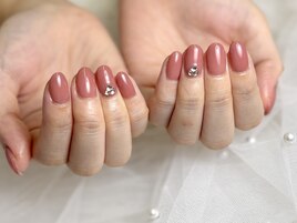 ワンカラー＋ビジュー