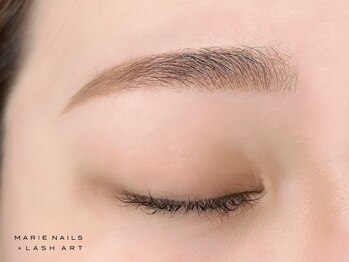 マリー ネイルズアンドラッシュアート モザイクモール港北店(MARIE NAILS & LASH ART)/【メイク有り】眉毛ワックス