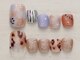 ノーネイル 町田(NO NAIL MACHIDA)の写真/季節のフットネイル4990円！オフ無料◎ニュアンスデザインで足元から輝く♪町田駅